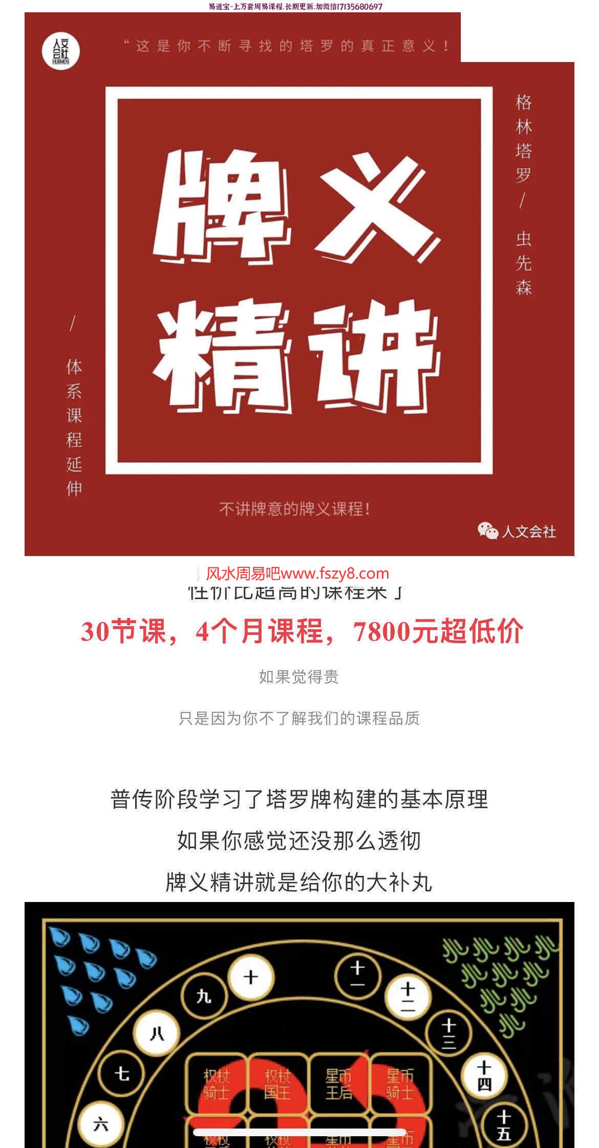 2021格林牌意第二期47集录像+ppt百度云下载 格林牌格林塔罗馆格林塔罗(图1)