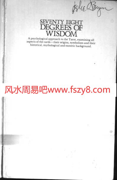 78DegreesofWisdomPDF电子书籍331页 78DegreesofWisdom书籍扫描(图1)