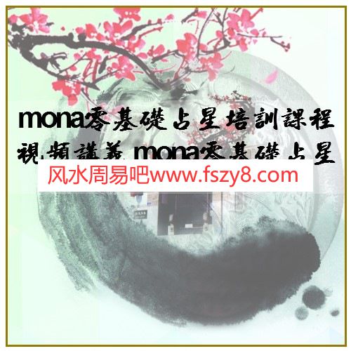 mona零基础占星培训课程视频讲义 mona零基础占星