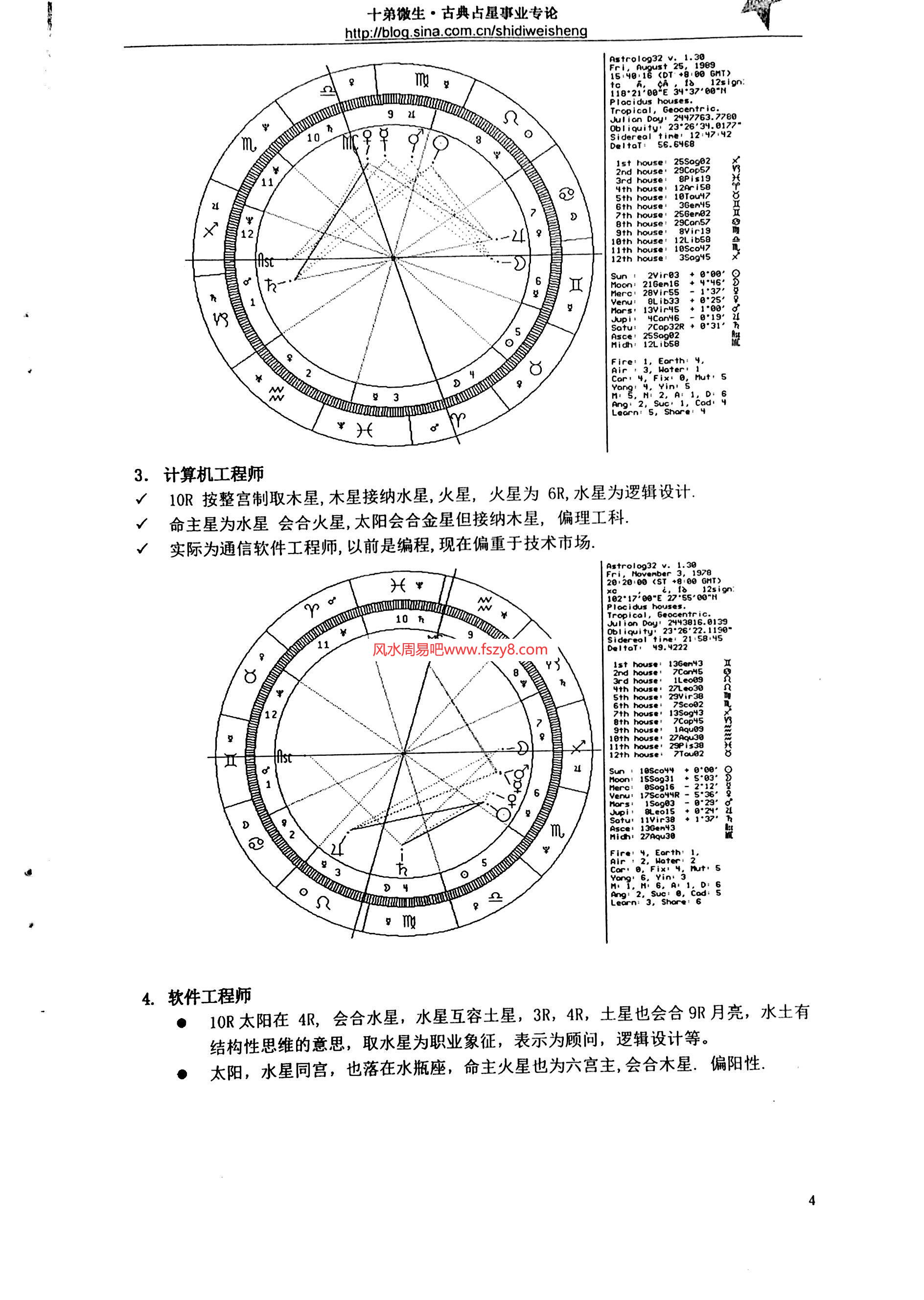 十弟微生中国古典占星