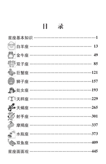 十二星座资料下载