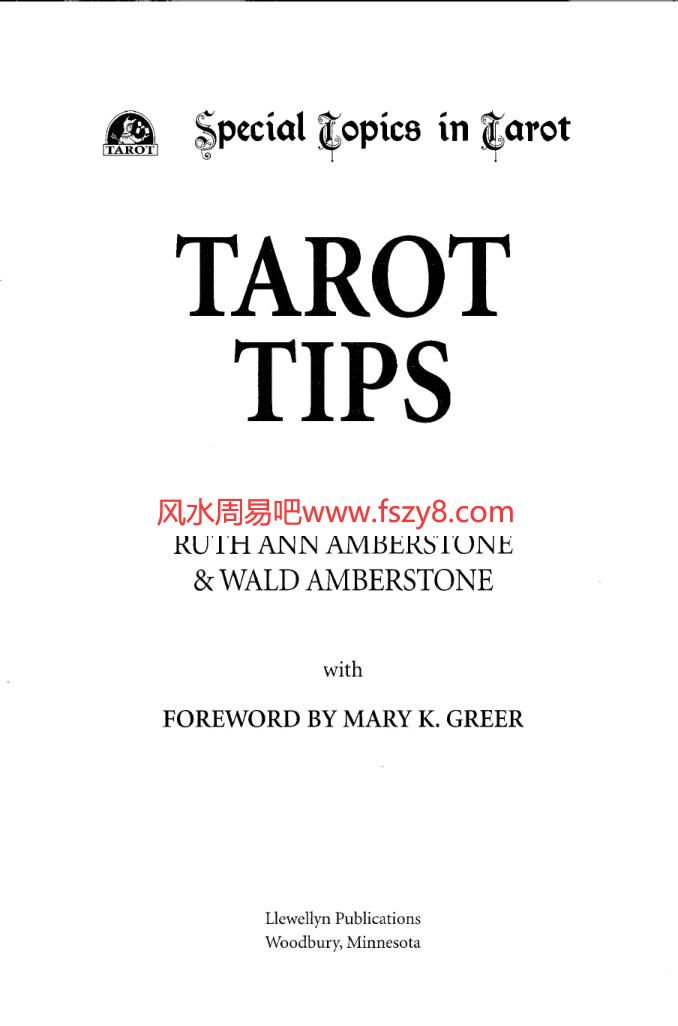 TarotTipsPDF电子书籍211页 TarotTips书籍扫描(图4)