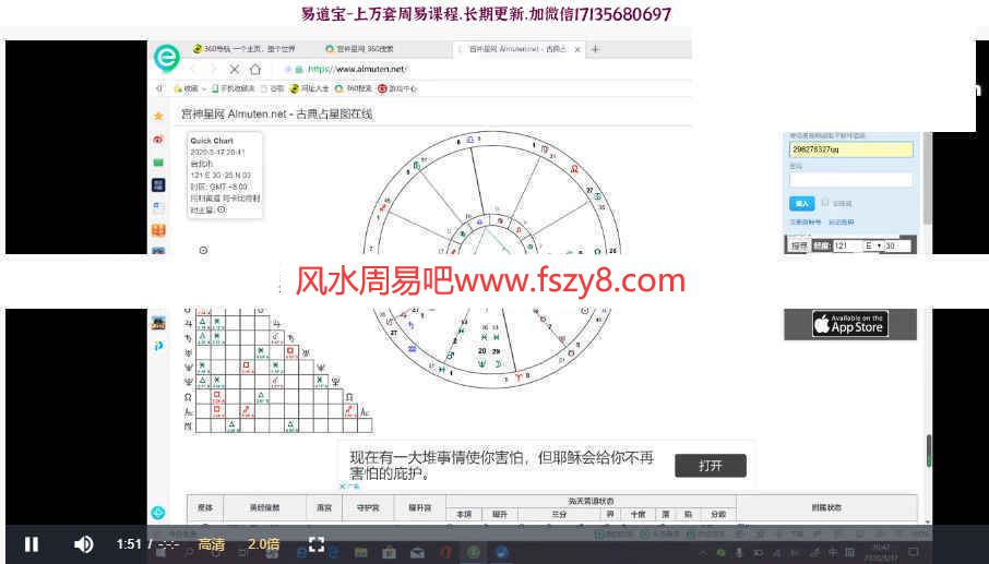 2021裴恩金融占星录像17集百度云 裴恩金融占星金融占星学课程(图3)