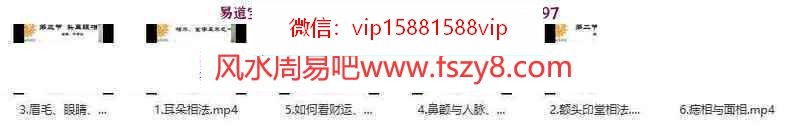 林树炫面相学学习资料下载 林树炫-观相知心6天速识法面相学录像6集电子版(图3)