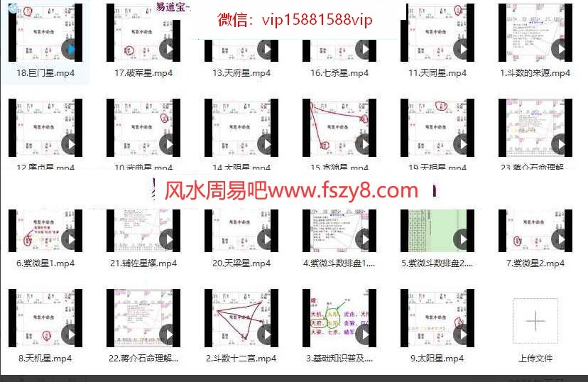 肖贞正紫薇斗数课程视频23集 含具体命理解析(图2)