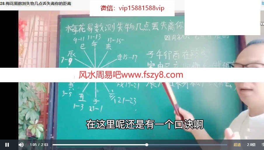 2023梅花易数学习课程30集录像 梅花易数梅花易数入门百度网盘合集(图9)