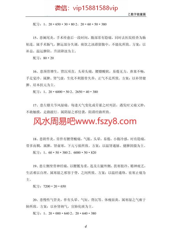 李山玉讲-李臻舜整理-最新数字能量治病实践126例PDF电子书18页 李山玉讲李臻舜整理最新数字能量治病实践126例书(图4)