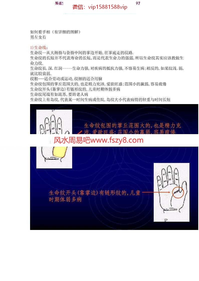 如何看手相pdf算命详解百度云资源免费下载(图1)