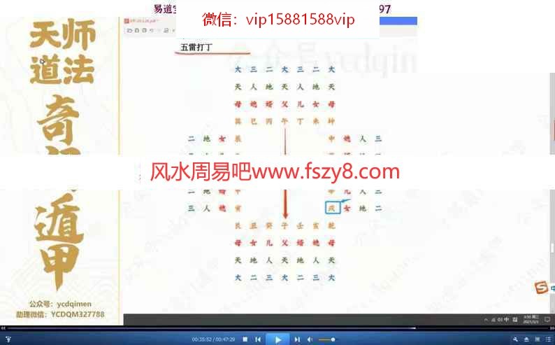 于成道杨公三元风水学习资料百度网盘下载 于城道杨公三僚三元堪舆精品网络课19集视频(图7)