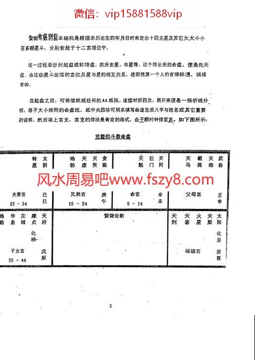 兰天辰-紫微斗数神算上下PDF电子书86页 兰天辰紫微斗数神算上下书(图3)