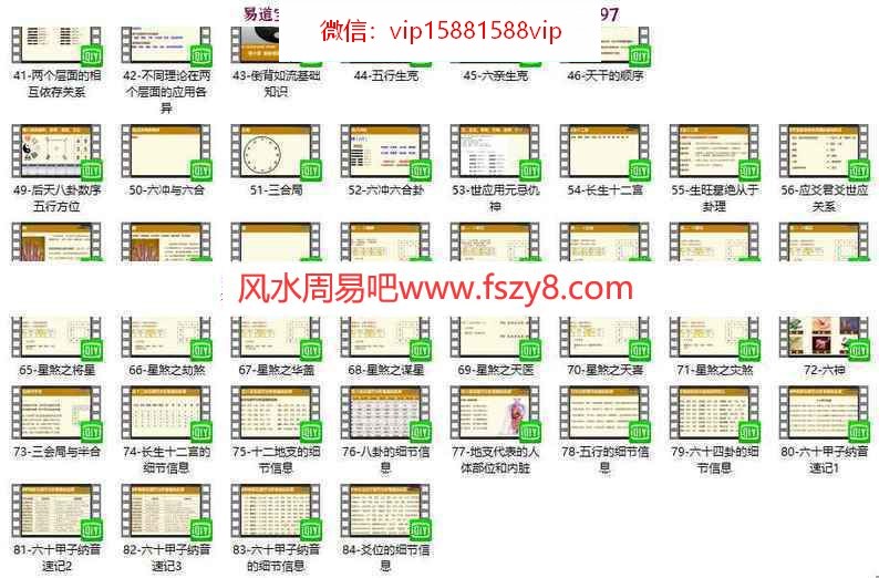 朱辰彬古筮学习资料百度网盘下载 朱辰彬老师古筮真诠六爻真传84集视频非朱辰彬讲解(图2)