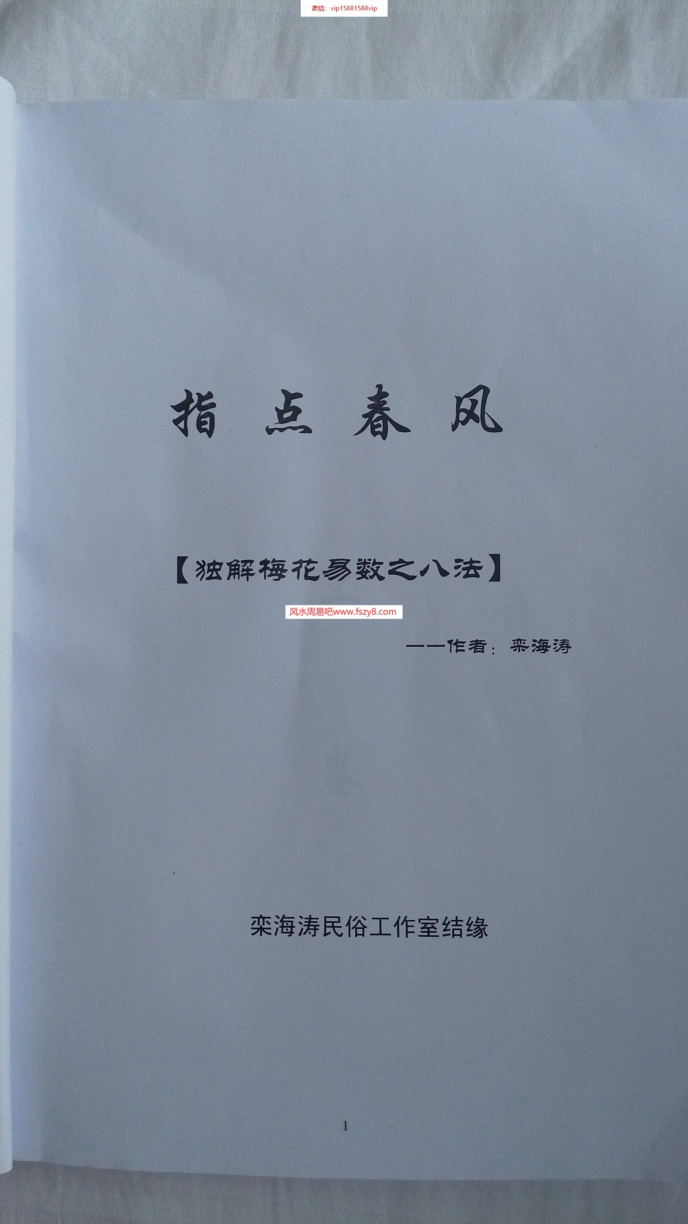 指点春风梅花易数PDF电子书页 指点春风梅花易数书(图2)