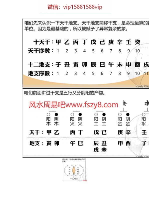 八字命理之二-天干地支PDF电子书18页 八字命理之二天干地支书(图4)