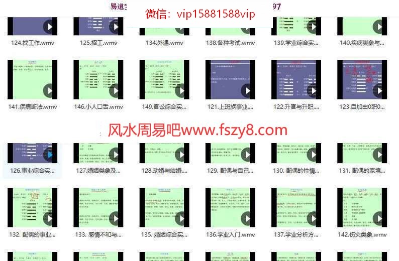 张伟光六爻精品讲座全套教学视频180集 讲述六爻的发展史，基础知识(图1)