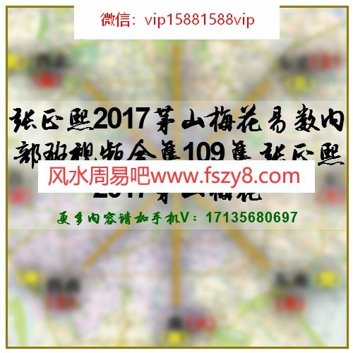 张正熙2017茅山梅花易数内部班视频合集109集 张正熙2017茅山梅花