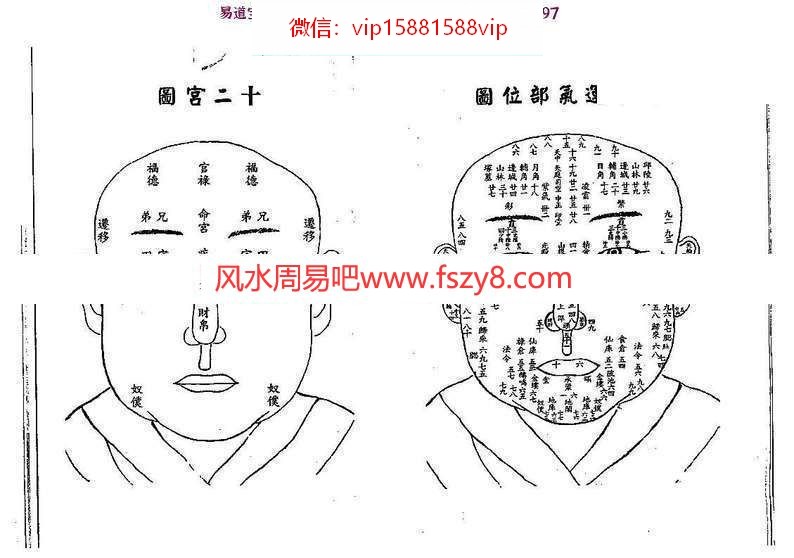 汉管辂管辂神相密传电子书pdf79页讲解眼耳鼻舌相法 汉管辂面相资料百度网盘下载(图4)