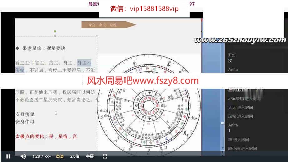 Zoe七政四余2021年录像课程+音频+文档pdf百度云课程