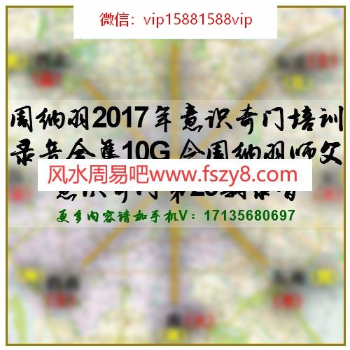 周纳羽2017年意识奇门培训录音合集10G 含周纳羽师父意识奇门第29期录音