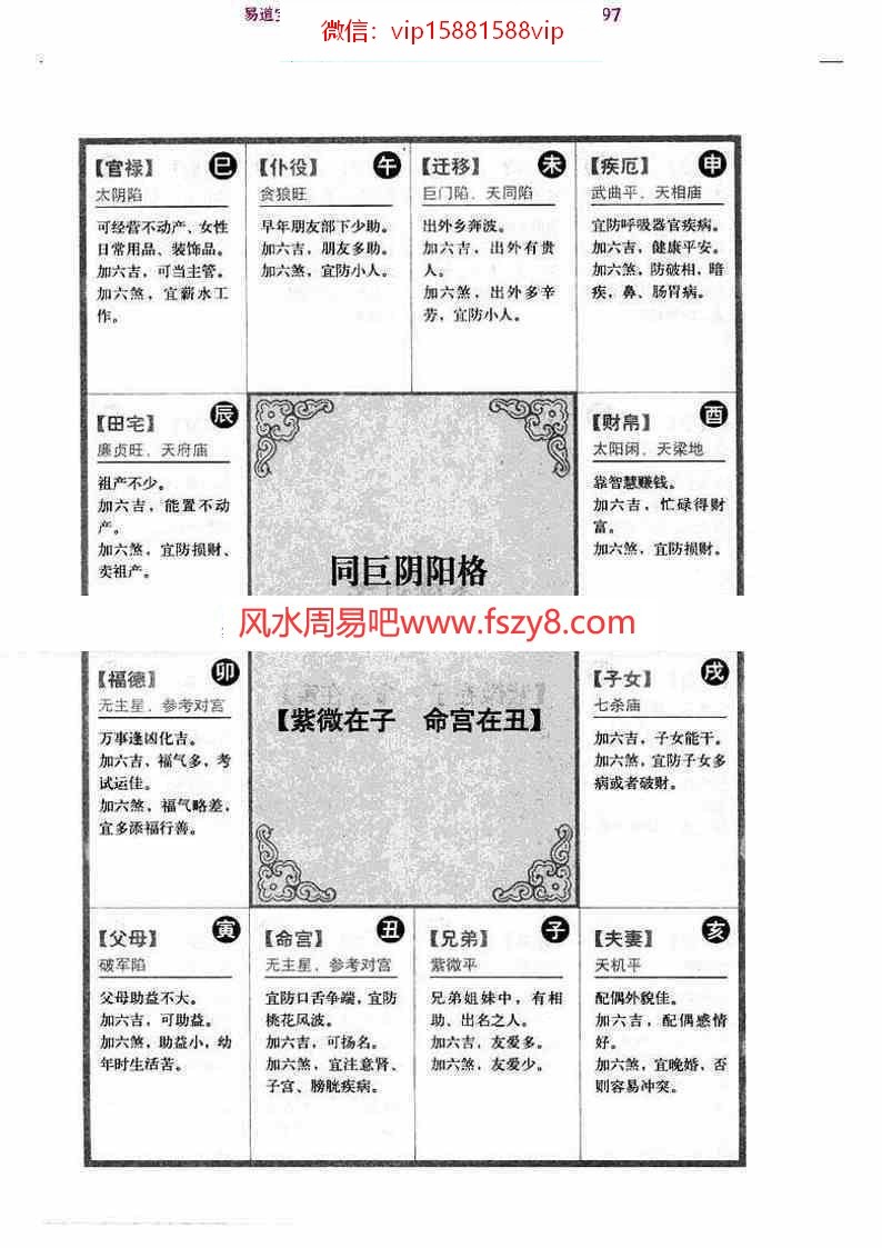 紫微斗数144种命盘格局图解使用指南pdf电子书148页 分析命盘格局图紫微斗数144种命盘格局图解使用指南电子书百度网盘下载(图5)