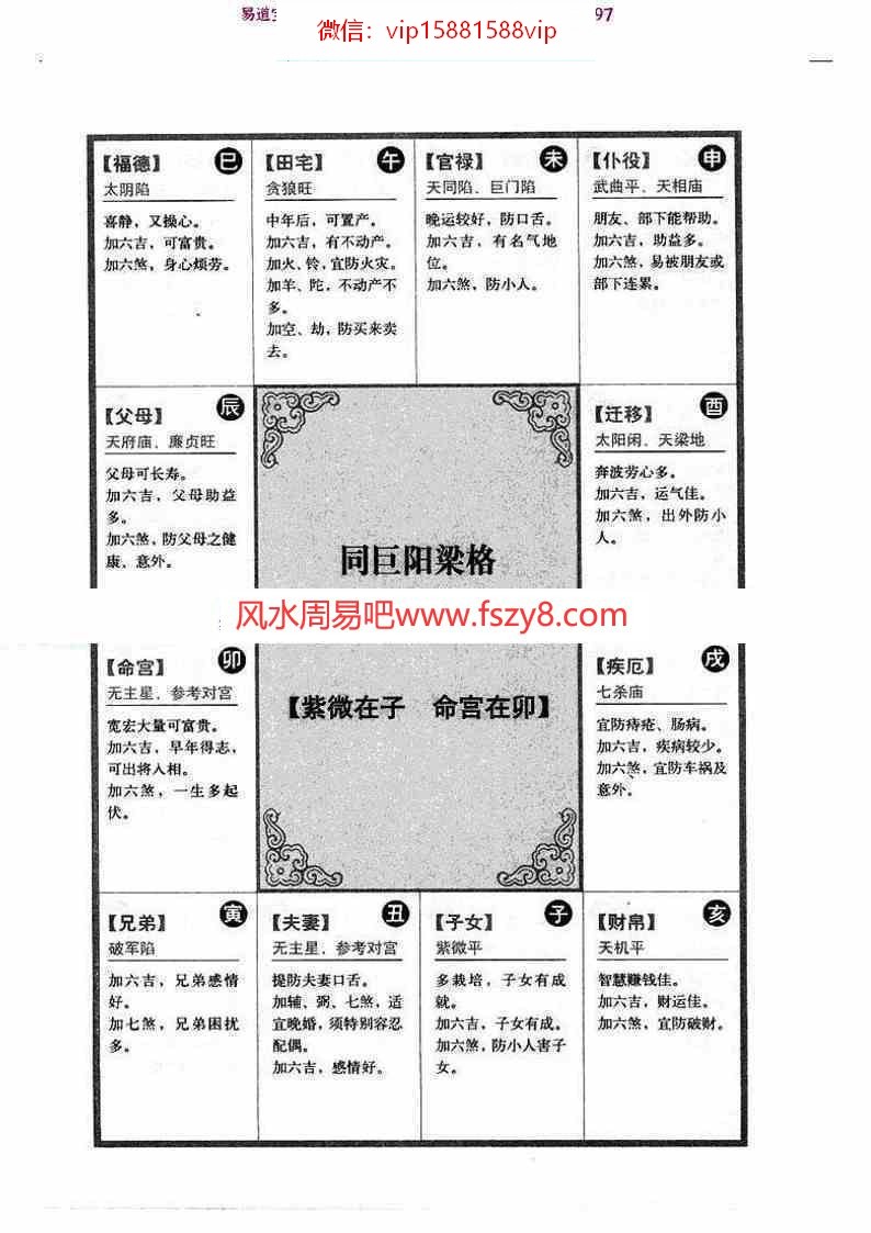 紫微斗数144种命盘格局图解使用指南pdf电子书148页 分析命盘格局图紫微斗数144种命盘格局图解使用指南电子书百度网盘下载(图7)