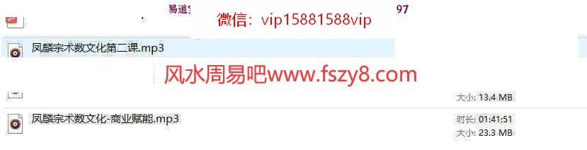 凤麟宗商业运营课3个音频+文档pdf百度云下载 凤麟宗商业运营风水运营(图1)