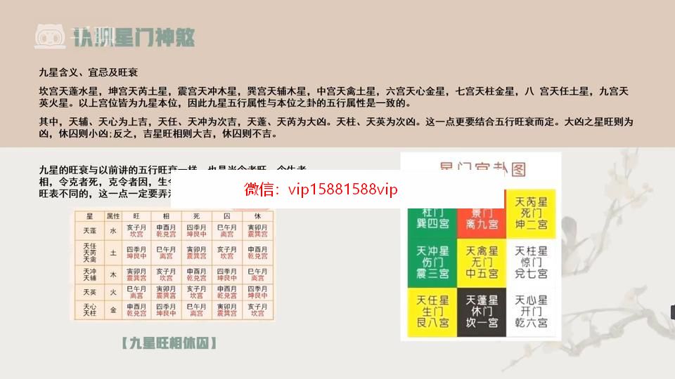 冯嘉茗飞盘奇门遁甲基础到实战课程视频35集 奇门遁甲 第2张